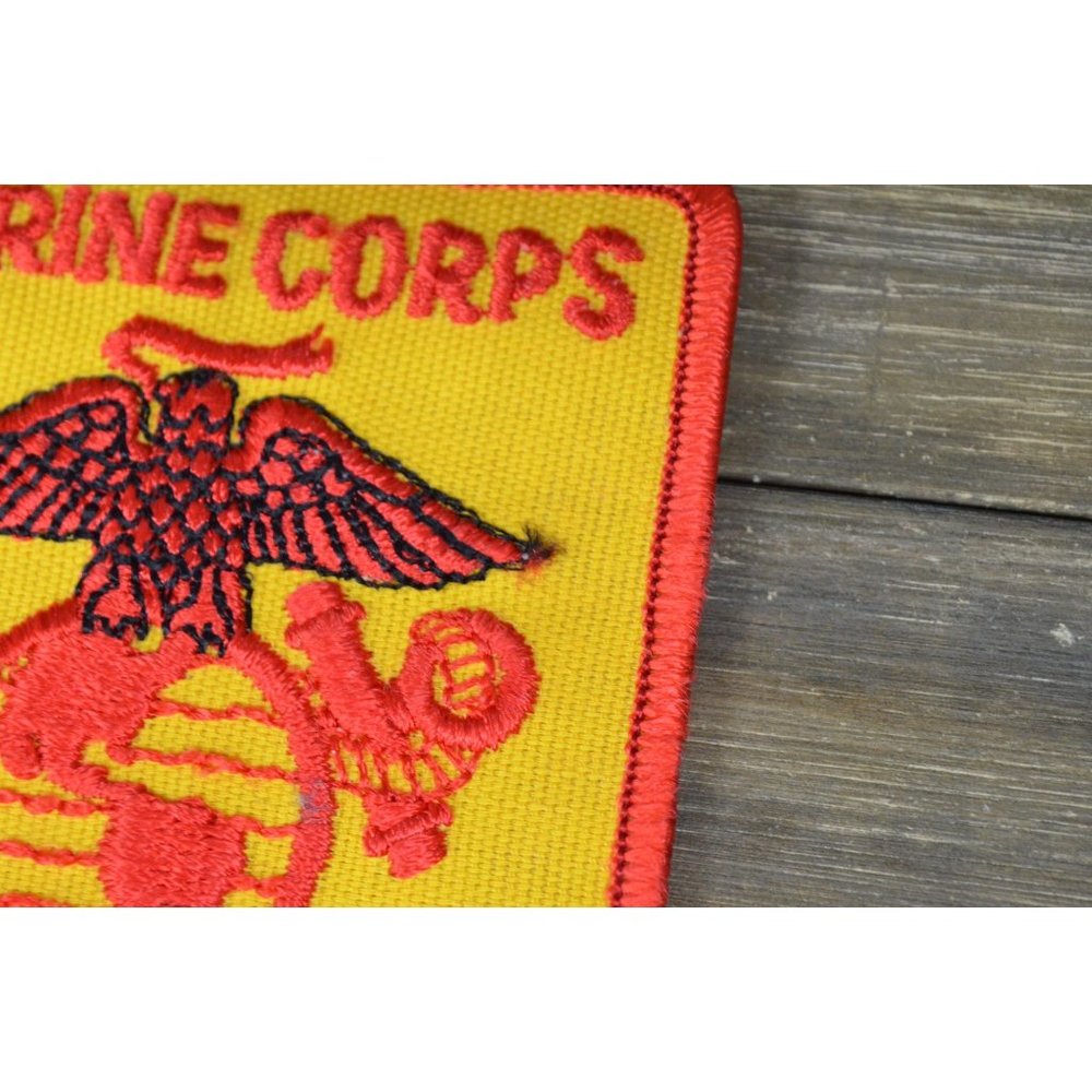 1982 Marine Corps Patch Embroidered Insignia Mara… - image 3